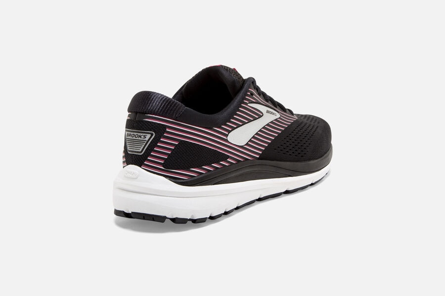 Addiction 14 Road Brooks Running Shoes NZ Womens - Black/Pink/Silver - YEXZFT-739